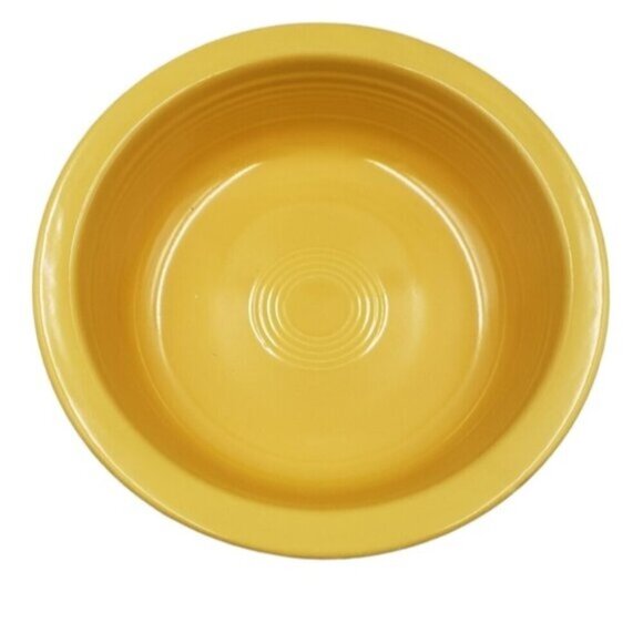 Fiesta Yellow 8.5 Inch Nappy Bowl Serving Vegetable - Picture 1 of 15